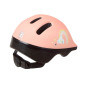 CASQUE VELO ENFANT/BEBE POLISPORT HAPPY RAINBOW ROSE TAILLE 44-48cm AVEC MOLETTE (VENDU SUR CARTE) 5604415139468