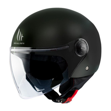 CASQUE JET MT STREET S UNI NOIR BRILLANT XS (ECE 22.06) 8434639178571