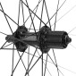 ROUE VTC 700X35 M240 ARRIERE ALU NOIRE RENFORCE MOYEU SHIMANO TX500 NOIR BLOCAGE CASSETTE 10/9V. SPECIAL LOUEUR (JANTE DOUBLE PAROI AVEC OEILLETS-RAYONNAGE INOX) JANTE 19C 32 RAYONS NOIRS 3700948277294