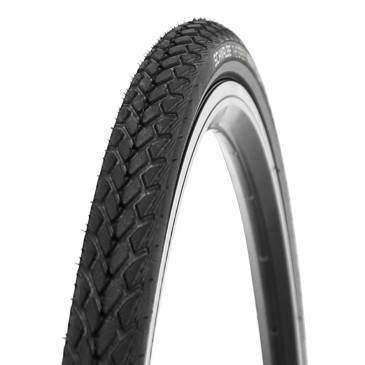 PNEU ROUTE 700 X 23 SCHWALBE MARATHON GREEN NOIR TR (23-622) RENFORT GREENGUARD FLANC REFLEX COMPATIBLE VAE 4026495916219