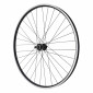 ROUE VTC PATIN BLOCAGE 700 x 35 - 28" ER10 NOIR ARRIERE MOYEU ROUE LIBRE (JANTE AVEC OEILLETS) JANTE 19C 32 RAYONS NOIRS 3700948277348