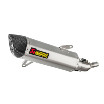 EXHAUST FOR MAXISCOOTER AKRAPOVIC FOR YAMAHA 250 XMAX 2017>2020, 300 XMAX 2017>2020 (SILVER) (S-Y3SO1-HRSS/1) (EEC Approved) 3831113585460