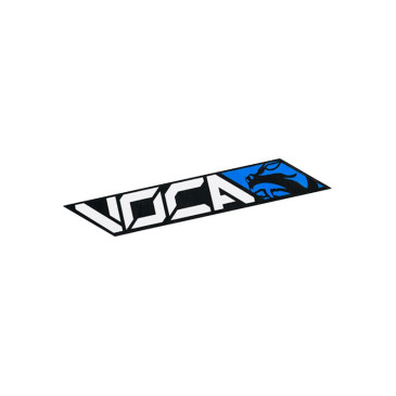 AUTOCOLLANT/STICKER VOCA RACING 140x22 mm BLEU (VENDU A L'UNITE) 3700948276365