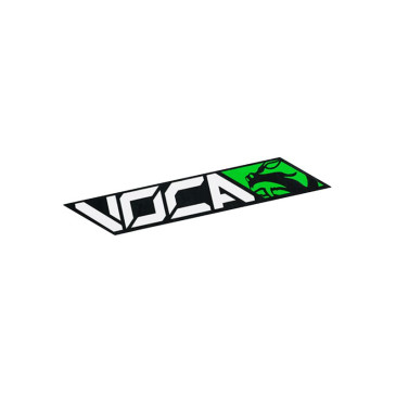 AUTOCOLLANT/STICKER VOCA RACING 110x40 mm VERT (VENDU A L'UNITE) 3700948276372