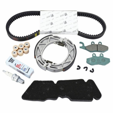 KIT ENTRETIEN SCOOT ORIGINE PIAGGIO 50 2T TYPHOON/SR MOTARD APRILIA 2010>2016 --- -1R000577-