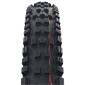 PNEU VTT GRAVITY / VAE 29 X 2.60 SCHWALBE EDDY CURRENT FRONT ADDIX SUPER TRAIL NOIR TUBELESS READY TS (65-622) HOMOLOGUE VAE e50 4026495880954