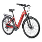 EBIKE LEADER FOX "URBAN" 28" NARA 2023 -UNISEX- SILVER 7 Speed - BAFANG ENGINE ON REAR WHEEL- 36V 45Nm BATTERIE 14Ah (20'' - H52cm - SIZE L - RIDER'S HEIGHT 178cm > 185cm) 8592826036223