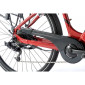 VELO ELECTRIQUE/VAE CITY 28 LEADER FOX NARA 2023 MIXTE ROUGE 7V MOTEUR ROUE AR BAFANG 36V 45Nm BATTERIE 15Ah (20' '- H52cm - TAILLE L - POUR ADULTE DE 178cm à 185cm) 8592826036223