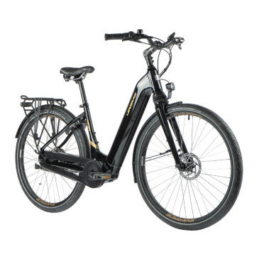 VELO ELECTRIQUE/VAE CITY 28 LEADER FOX NEBA 2023 MIXTE NOIR 8V SHIMANO NEXUS MOTEUR CENTRAL BAFANG M420 36V 80Nm BATTERIE 15Ah (16,5'' - H43cm - TAILLE S - POUR ADULTE DE 158cm à 168cm) 8592826036568