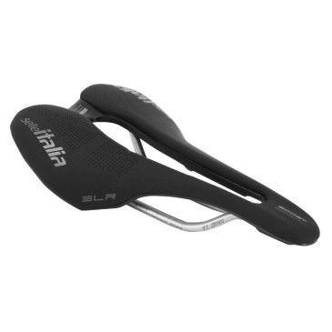 SELLE ROUTE/VTT ITALIA SLR BOOST SUPERFLOW NOIR RAIL TITANE (250x150mm) (EMBALLAGE SOUS SACHET) 3700948286098