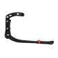 BEQUILLE VELO LATERALE ARRIERE P2R 24-28" FIXATION BASE-HAUBAN REGLABLE ALU NOIR 3700948257524