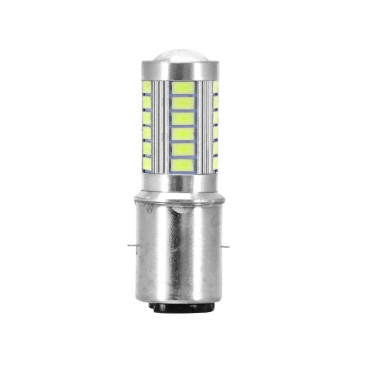 AMPOULE/LAMPE A LED 12V 12W CULOT BA20d 5000>6000K ECLAIRAGE BLANC BRILLANT SMD (PROJECTEUR) (VENDU A L'UNITE) -REPLAY- 3700948260074