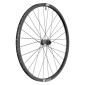 WHEEL FOR ROAD BIKE- FRONT 700 DT SWISS H1800 E - GRAVEL SPLINE DISC CENTERLOCK AXLE 12/100mm - Black (Rim Height 25mm) - Max load 150KGS 7613052303406