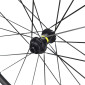 ROUES GRAVEL DISQUE 700 MAVIC ALLROAD TUBELESS READY CENTERLOCK NOIR 11/10V SHIMANO (AVANT + ARRIERE) - AXE TRAVERSANT 12/100 et 12/142