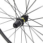 ROUES GRAVEL DISQUE 700 MAVIC ALLROAD TUBELESS READY CENTERLOCK NOIR 11/10V SHIMANO (AVANT + ARRIERE) - AXE TRAVERSANT 12/100 et 12/142