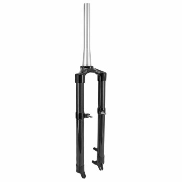 FOURCHE VTT 29 " RIGIDE ALU 7075 FOURREAUX CARBONE 3K POUR FREIN A DISQUE PIVOT LISSE 1"1/8-28,6 EXTERIEUR (CONIQUE 1"1/2 EN BAS) 3700948103029