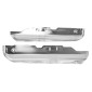 SIDE COVER (ENGINE) FOR MOPED PEUGEOT 103 HP/TSM/TSMR STEEL CHROME (PAIR) -SELECTION P2R- 3701213424191