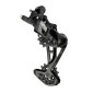 DERAILLEUR ROUTE / GRAVEL ARRIERE SRAM 12V. APEX EAGLE D1 CHAPE MOYENNE NOIR MONO PLATEAU MAX 52DTS 0710845887529