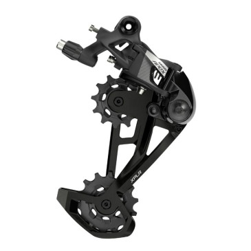 DERAILLEUR ROUTE / GRAVEL ARRIERE SRAM 12V. APEX XPLR D1 CHAPE MOYENNE NOIR MONO PLATEAU MAX 44DTS 0710845887512