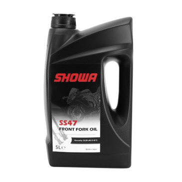 SHOWA FORK OIL - SS47 VISCOSITY 34,88 cSt > 40° - 5W (5L) (sold per unit) 3700948251843