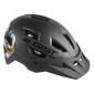 CASQUE VELO ADULTE GIST VTT KOP NOIR ARRIERE DECO COVERING MONSTRES IN-MOLD TAILLE 53-59 AVEC VISIERE REGLABLE EN 3 POSITIONS ET FIT-SYSTEM (VENDU EN BOITE) 8013271345802