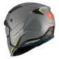 HELMET - FOR TRIAL - MT STREETFIGHTER SV SOLID- GLOSS GREY S SINGLE CLEAR VISOR- WITH REMOVABLE CHIN GUARD (+ 1 EXTRA ADDITIONAL DARK VISOR) (ECE 22.06) 8434639167025