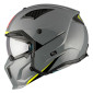 HELMET - FOR TRIAL - MT STREETFIGHTER SV SOLID- GLOSS GREY S SINGLE CLEAR VISOR- WITH REMOVABLE CHIN GUARD (+ 1 EXTRA ADDITIONAL DARK VISOR) (ECE 22.06) 8434639167025