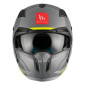 HELMET - FOR TRIAL - MT STREETFIGHTER SV SOLID- GLOSS GREY S SINGLE CLEAR VISOR- WITH REMOVABLE CHIN GUARD (+ 1 EXTRA ADDITIONAL DARK VISOR) (ECE 22.06) 8434639167025