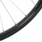 ROUE VTT 26" M260 AVANT NOIR DOUBLE PAROI DISQUE OEILLET MOYEU SHIMANO M475 DISQUE 6 TROUS RAYON ARGENT BLOCAGE 3700948277379