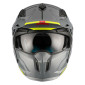 HELMET - FOR TRIAL - MT STREETFIGHTER SV SOLID- GLOSS GREY XXL (2XL) SINGLE CLEAR VISOR- WITH REMOVABLE CHIN GUARD (+ 1 EXTRA ADDITIONAL DARK VISOR) (ECE 22.06) 8434639167063