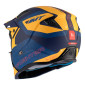 HELMET - FOR TRIAL - MT STREETFIGHTER SV TOTEM C3 BLUE/YELLOW - MATT XS SINGLE CLEAR VISOR- WITH REMOVABLE CHIN GUARD (+ 1 EXTRA ADDITIONAL DARK VISOR) (ECE 22.06) 8434639170186