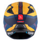 HELMET - FOR TRIAL - MT STREETFIGHTER SV TOTEM C3 BLUE/YELLOW - MATT S SINGLE CLEAR VISOR- WITH REMOVABLE CHIN GUARD (+ 1 EXTRA ADDITIONAL DARK VISOR) (ECE 22.06) 8434639170193