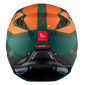 HELMET - FOR TRIAL - MT STREETFIGHTER SV TOTEM C6 GREEN/ORANGE - MATT XL SINGLE CLEAR VISOR- WITH REMOVABLE CHIN GUARD (+ 1 EXTRA ADDITIONAL DARK VISOR) (ECE 22.06) 8434639170285