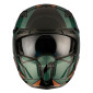 HELMET - FOR TRIAL - MT STREETFIGHTER SV P1R GLOSS GREEN M SINGLE CLEAR VISOR- WITH REMOVABLE CHIN GUARD (+ 1 EXTRA ADDITIONAL DARK VISOR) (ECE 22.06) 8434639173521