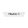 AUTOCOLLANT/STICKER/DECOR "PIAGGIO" ORIGINE PIAGGIO 50 ZIP 2018> GRIS -2H003414000A1-