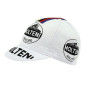 CASQUETTE VELO EQUIPE VINTAGE MOLTENI CHAMPION DU MONDE BLANC 8013271225029