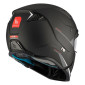 HELMET - FOR TRIAL - MT STREETFIGHTER SV SOLID-MATT BLACK S SINGLE CLEAR VISOR- WITH REMOVABLE CHIN GUARD (+ 1 EXTRA ADDITIONAL MIROR VISOR) (ECE 22.06) 8434639166967