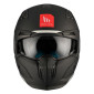 HELMET - FOR TRIAL - MT STREETFIGHTER SV SOLID-MATT BLACK L SINGLE CLEAR VISOR- WITH REMOVABLE CHIN GUARD (+ 1 EXTRA ADDITIONAL MIROR VISOR) (ECE 22.06) 8434639166981