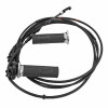 CABLE/COMMANDE/TRANSMISSION DE GAZ+MANCHON/POIGNEE ORIGINE PIAGGIO 125-250-300 VESPA GTS 2009<2016 -CM079729-