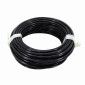 GAINE POUR CABLE DE GAZ 50 A BOITE TEFLON DIAM 5 mm LONGUEUR 20 M NOIR -P2R- 3700948258996