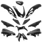 FAIRINGS/BODY PARTS FOR YAMAHA 125 N-MAX 2021> GLOSS BLACK ( 12 PARTS KIT) -P2R- 3700948260135