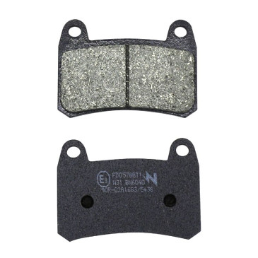 BRAKE PADS SET (2 pads) - NEWFREN FOR BENELLI 250 BN 2015>2019, 250 LEOCINO 2018>2021, 250 TRK 2019>2021, 302 BN 2015> Front (FD0578BT) (TOURING ORGANIC) 8025832420248