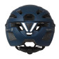 CASQUE VELO CITY ADULTE POLISPORT CITY-MOVE IN-MOLD BLEU FONCE MAT AVEC VISIERE NOIR TAILLE 58-61 SYSTEM QUICK LOCK 5604415139628