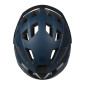 CASQUE VELO CITY ADULTE POLISPORT CITY-MOVE IN-MOLD BLEU FONCE MAT AVEC VISIERE NOIR TAILLE 58-61 SYSTEM QUICK LOCK 5604415139628