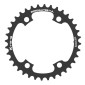 PLATEAU ROUTE 4BRA D.110 POUR SHIMANO ULTEGRA R8100/8170 DURA-ACE R9200/9270 105 R7100 TA X110 36DTS INTERIEUR NOIR 12V. (PENSER A COMMANDER LE KIT INTRAVIS CORRESPONDANT) 3662458018371