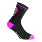 CHAUSSETTES/SOCQUETTES ETE GIST CRANE NOIR-ROSE FLUO 36/39 - HAUTEUR 18CM (PAIRE) -5860 8013271287331