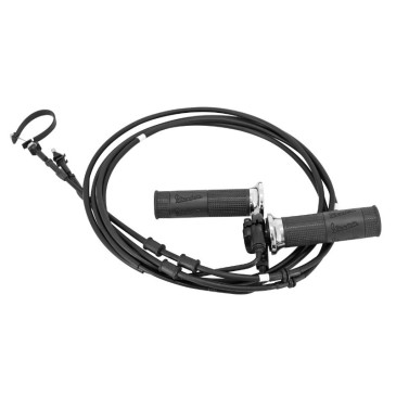 CABLE/COMMANDE/TRANSMISSION DE GAZ+MANCHON/POIGNEE ORIGINE PIAGGIO 125 VESPA GTS 2018>2020 -CM087723-