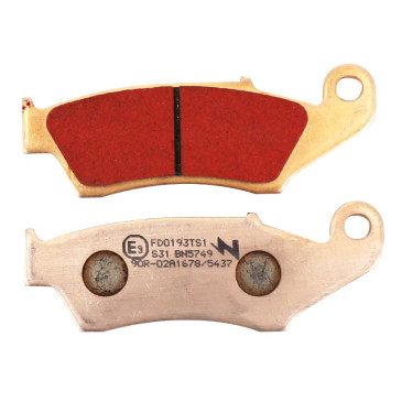 BRAKE PADS NEWFREN FOR HONDA 600 xWd V TRANSALP 1997>1999 Front 650 xWd V TRANSALP 2000>2007 Front 700 xWd V TRANSALP 2008>2011, 750 XRV AFRICA TWIN 1994>2003 Front (FD0193TS) (TOURING SINTERED) 8025832414179