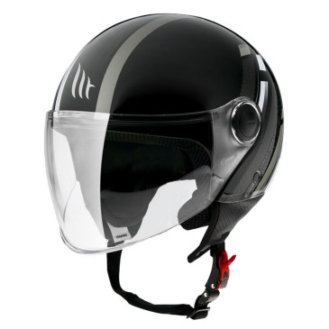 CASQUE JET MT STREET SCOPE D2 NOIR/GRIS BRILLANT S (ECE 22.06) 8434639182141