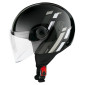 CASQUE JET MT STREET SCOPE D2 NOIR/GRIS BRILLANT S (ECE 22.06) 8434639182141